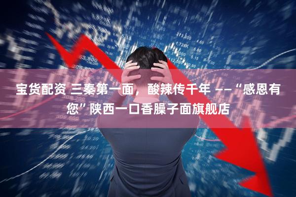 宝货配资 三秦第一面，酸辣传千年 ——“感恩有您”陕西一口香臊子面旗舰店